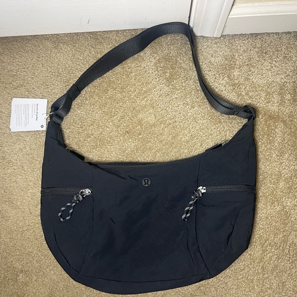lululemon athletica Black Crossbody Shoulder Bag